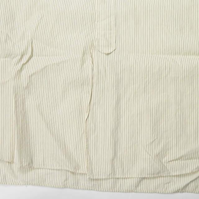 コモリ COMOLI 16SS 日本製 ピンストライプバンドカラーシャツ I01
