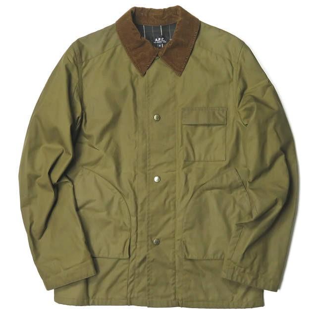 アーペーセー A.P.C. VESTE CHASSE TRADI オイルドハンティング アーペーセー A.P.C. VESTE CHASSE TRADI オイルドハンティング