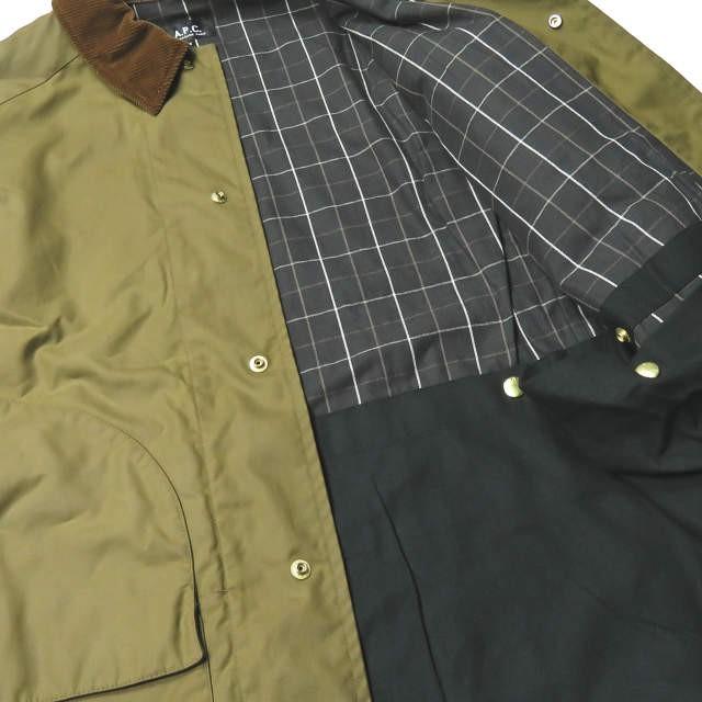 アーペーセー A.P.C. VESTE CHASSE TRADI オイルドハンティング アーペーセー A.P.C. VESTE CHASSE TRADI オイルドハンティング
