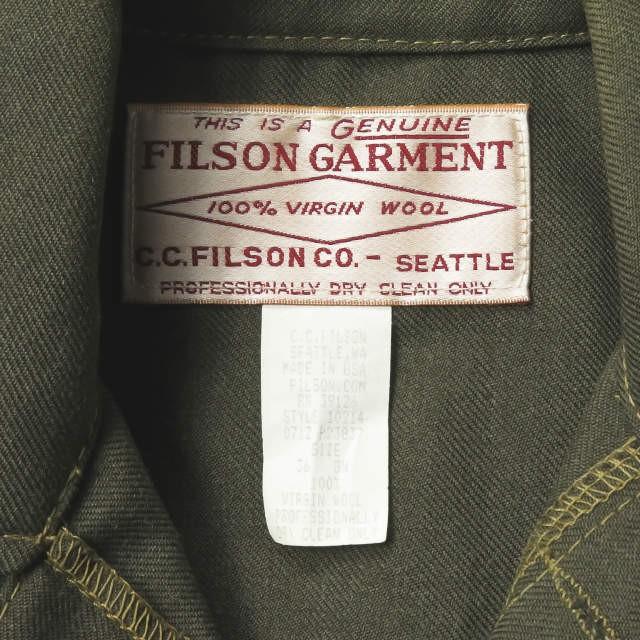 フィルソン FILSON アメリカ製 Forestry Cloth Cruiser Jacket フィルソン FILSON アメリカ製 Forestry Cloth Cruiser Jacket
