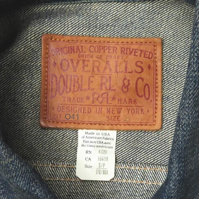 ダブルアールエル RRL アメリカ製 TYPE 2 DENIM JACKET CRAZY HORSE