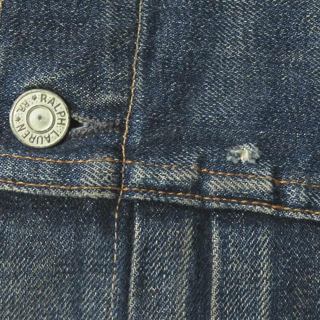 ダブルアールエル RRL アメリカ製 TYPE 2 DENIM JACKET CRAZY HORSE