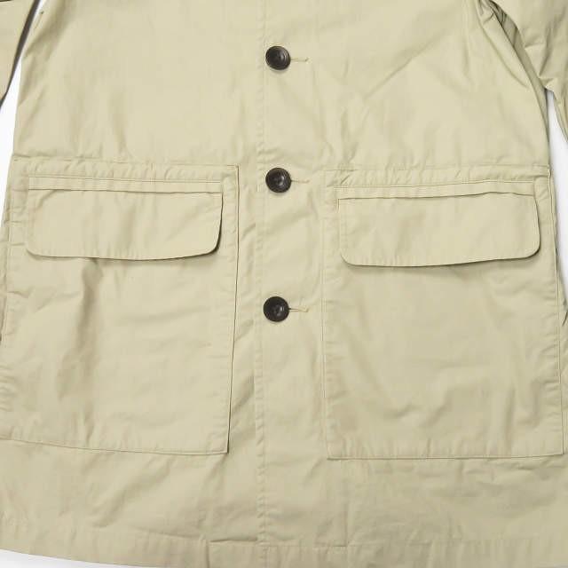 エムエイチエル MHL. フードステンカラーコート 596-110454 S ベージュ