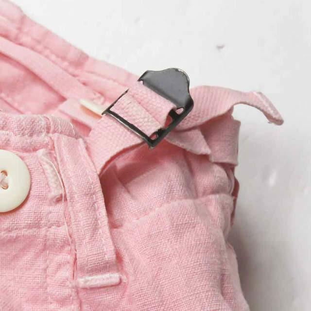 ブレンツ BRENTS ヘンプカーゴショートパンツ M ピンク ショーツ ポケット ミリタリー 麻 リネン ボトムス |  | 04