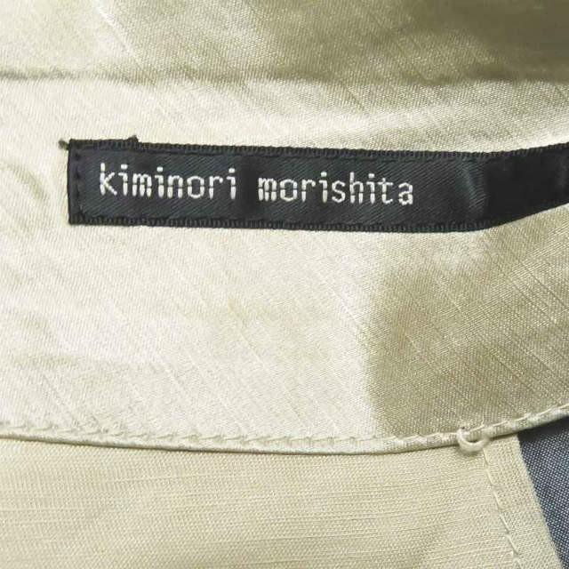 キミノリモリシタ kiminori morishita 日本製 コットンシルクサイドラインスラックス 7817317-1 4/46 グレー パンツ 側章 フック ボトムス |  | 02