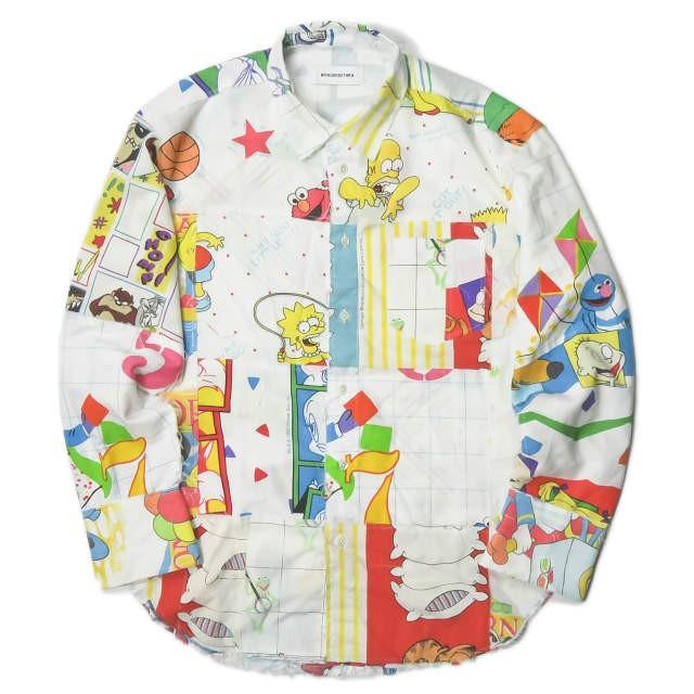 ミヤギヒデタカ MIYAGIHIDETAKA 18AW CHARACTER SHIRT ベッド ミヤギヒデタカ MIYAGIHIDETAKA 18AW CHARACTER SHIRT ベッド