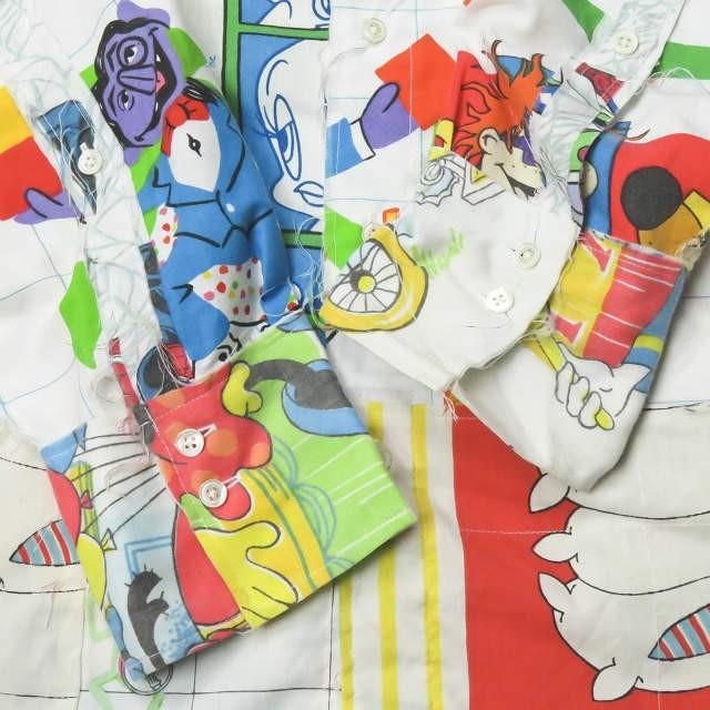 ミヤギヒデタカ MIYAGIHIDETAKA 18AW CHARACTER SHIRT ベッド ミヤギヒデタカ MIYAGIHIDETAKA 18AW CHARACTER SHIRT ベッド