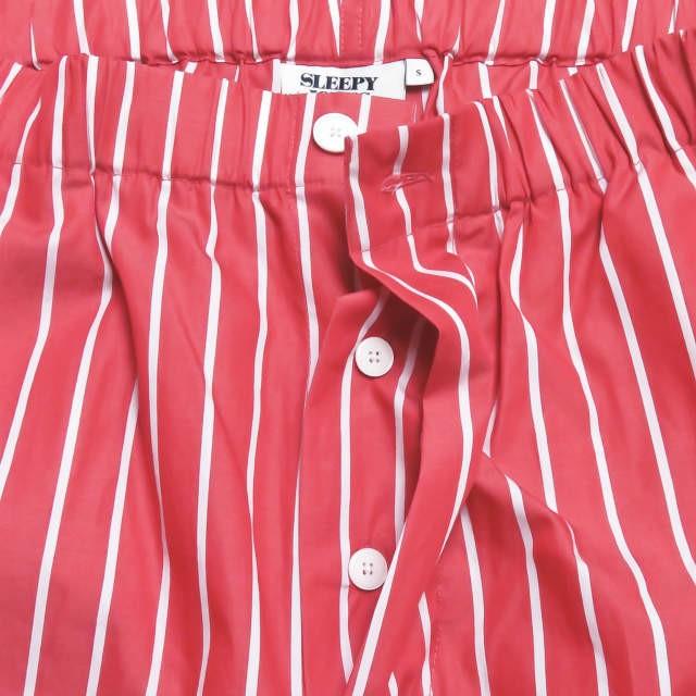 スリーピージョーンズ SLEEPY JONES 19SS ローウェルパジャマ 11-17-0094-477 M レッド ストライプ シャツ イージーパンツ セット |  | 10