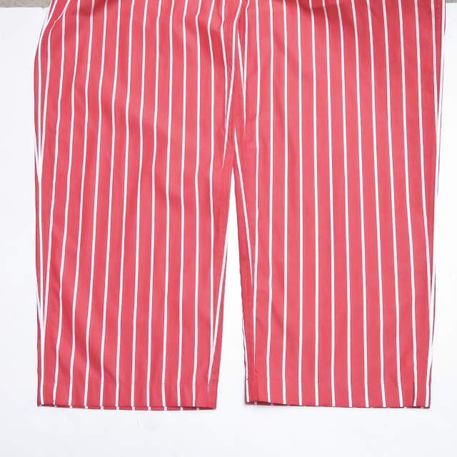 スリーピージョーンズ SLEEPY JONES 19SS ローウェルパジャマ 11-17-0094-477 M レッド ストライプ シャツ イージーパンツ セット |  | 12