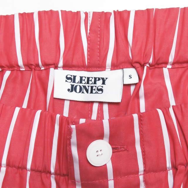 スリーピージョーンズ SLEEPY JONES 19SS ローウェルパジャマ 11-17-0094-477 M レッド ストライプ シャツ イージーパンツ セット |  | 09