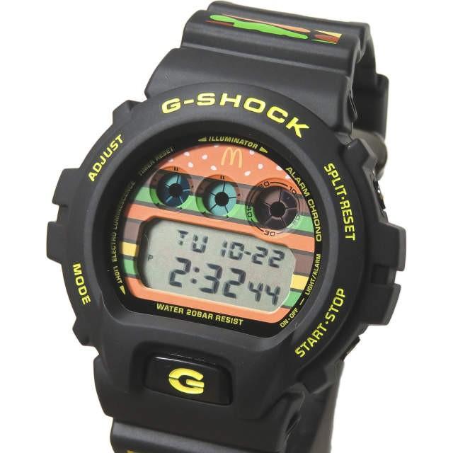 カシオ CASIO 1000個限定 G-SHOCK DW-6900FS BIG MAC ブラック ウォッチ ジーショック マクドナルド ビッグマック  : mc58981 : LOOPヤフーショッピング店 - 通販 - Yahoo!ショッピング