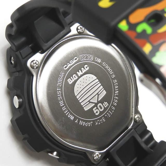 カシオ CASIO 1000個限定 G-SHOCK DW-6900FS BIG MAC ブラック