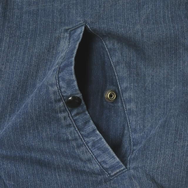 ダブルアールエル RRL Indigo Cotton Bomber Jacket インディゴ