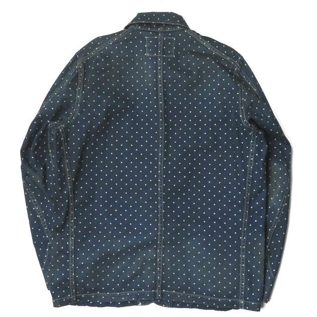 ダブルアールエル RRL アメリカ製 ALLEN WORK JACKET インディゴドット 