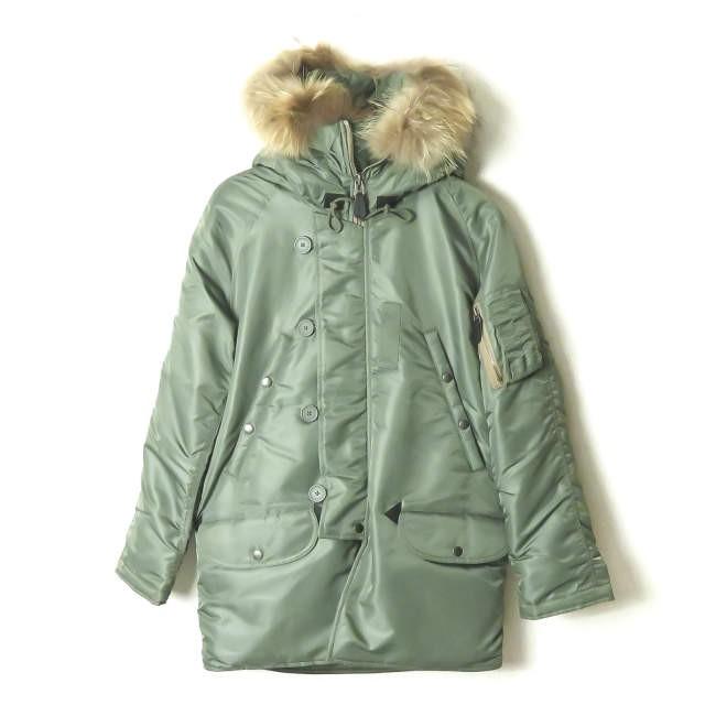 アヴィレックス AVIREX N-3B CLASSIC 6152195 L SAGE オリーブ モッズ 