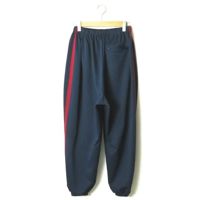 ロカリナ 大塚ユニホーム LOCALINA x OTSUKA 別注 日本製 Hopping Pants ワイドトラックパンツ フリー ネイビー