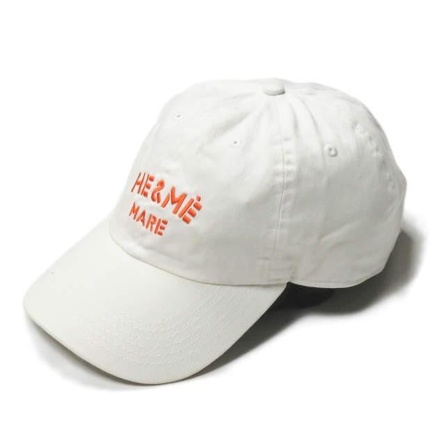 レサンクレトルズ Les Cinq Lettres He Me Cap ロゴ刺繍 コットンツイルキャップ フリー ホワイト 帽子 Mc59119 Loopヤフーショッピング店 通販 Yahoo ショッピング