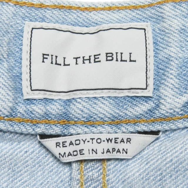 フィルザビル Fill The Bill 日本製 Loose Taperd Denim ルーズフィットブリーチテーパードデニム Ftb 804 34 インディゴ パンツ ボトムス Mc599 Loopヤフーショッピング店 通販 Yahoo ショッピング
