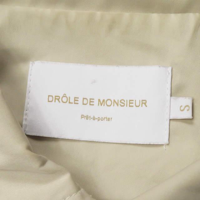 DROLE DE MONSIEUR ドロールドムッシュ NFPM JACKET ロゴプリントコーチジャケット S ベージュ ナイロン ブルゾン アウター ☆☆mc59267 |  | 02