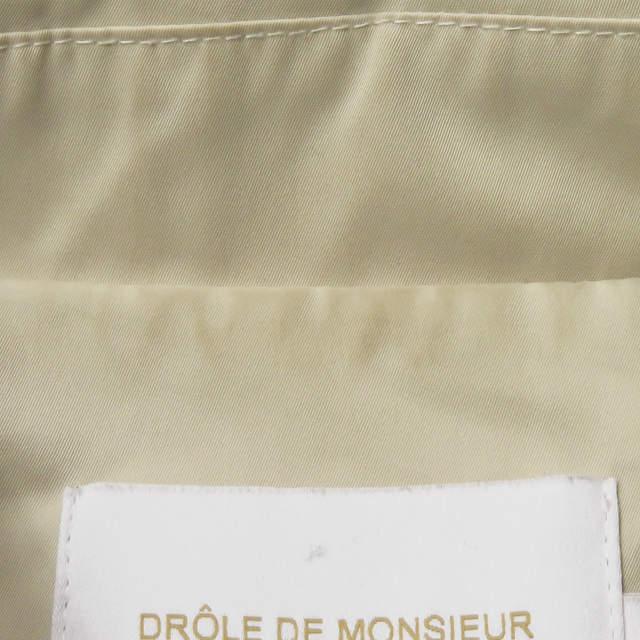 DROLE DE MONSIEUR ドロールドムッシュ NFPM JACKET ロゴプリントコーチジャケット S ベージュ ナイロン ブルゾン アウター ☆☆mc59267 |  | 04