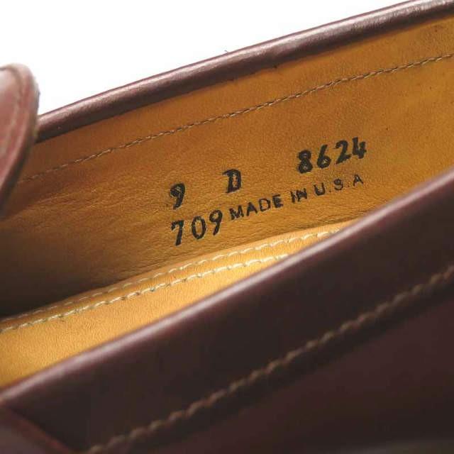 ユケテン YUKETEN アメリカ製 クロムエクセルレザー ペニーローファー US9D(27cm) ブラウン クレープソール モカシン シューズ |  | 11