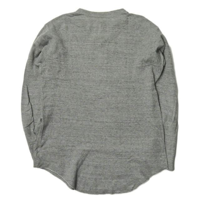 ブルーナボイン BRU NA BOINNE 日本製 フランクヘンリー No.8134 M グレー Tシャツ サーマル ワッフル トップス |  | 01