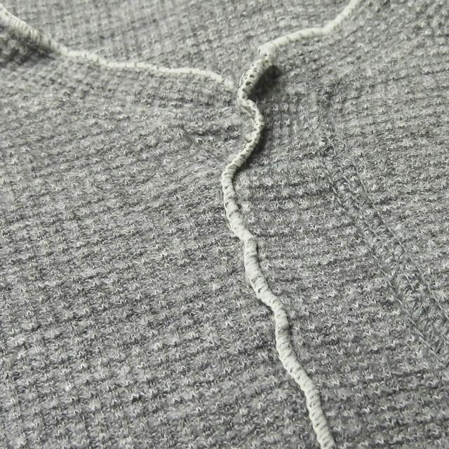 ブルーナボイン BRU NA BOINNE 日本製 フランクヘンリー No.8134 M グレー Tシャツ サーマル ワッフル トップス |  | 04