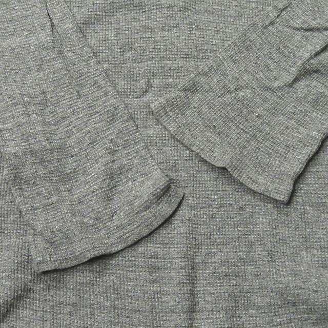 ブルーナボイン BRU NA BOINNE 日本製 フランクヘンリー No.8134 M グレー Tシャツ サーマル ワッフル トップス |  | 05