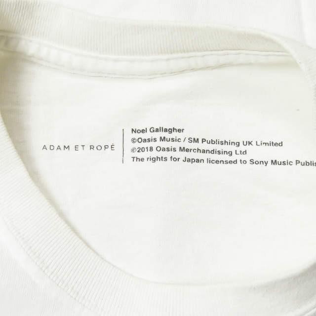 アダムエロペ ADAM ET ROPE 19SS oasis SONG LYRICS T-shirt オアシス