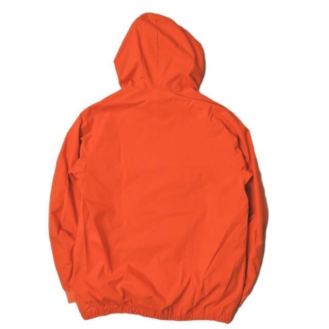 ネセサリーオアアンネセサリー Necessary or unnecessary 日本製 ナイロンキャンバスアノラックパーカー 2 オレンジ ハーフジップ プルオーバー アウター |  | 01