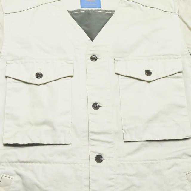 YARDAGE BY MARVY JAMOKE ヤーデージバイマービージャモーク リメイクノーカラーミリタリージャケット YAN013 M ベージュ ☆☆mc59386 |  | 04