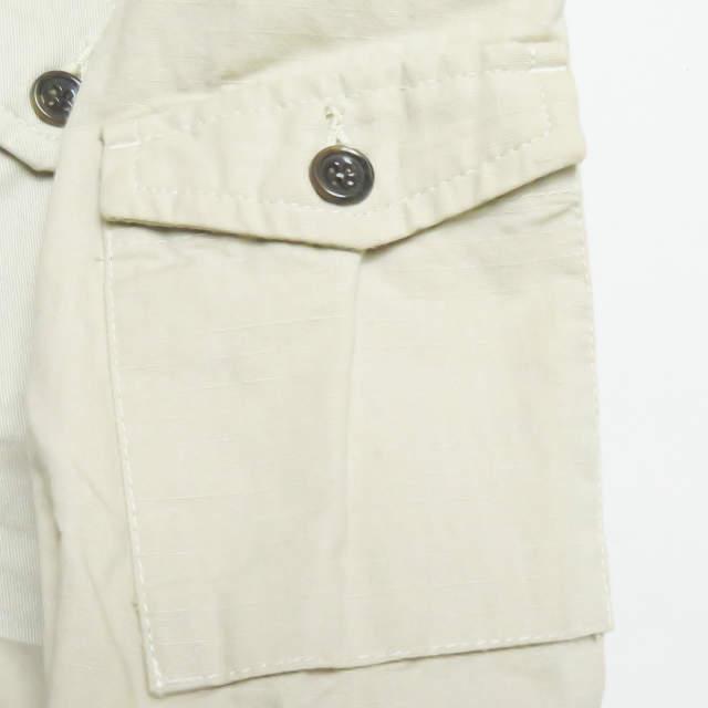 YARDAGE BY MARVY JAMOKE ヤーデージバイマービージャモーク リメイクノーカラーミリタリージャケット YAN013 M ベージュ ☆☆mc59386 |  | 06