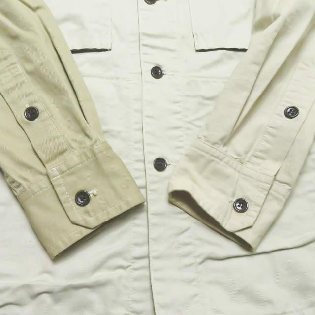 YARDAGE BY MARVY JAMOKE ヤーデージバイマービージャモーク リメイクノーカラーミリタリージャケット YAN013 M ベージュ ☆☆mc59386 |  | 07