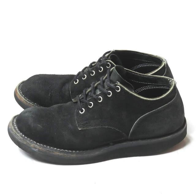 ハソーンブーツ ネペンテス HATHORN BOOTS x NEPENTHES WORK BOOT OXFORD オックスフォードワークブーツ US8.5(26.5cm) ブラック スエード シューズ |  | 01