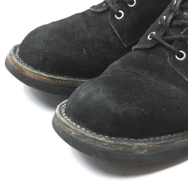 ハソーンブーツ ネペンテス HATHORN BOOTS x NEPENTHES WORK BOOT OXFORD オックスフォードワークブーツ US8.5(26.5cm) ブラック スエード シューズ |  | 04