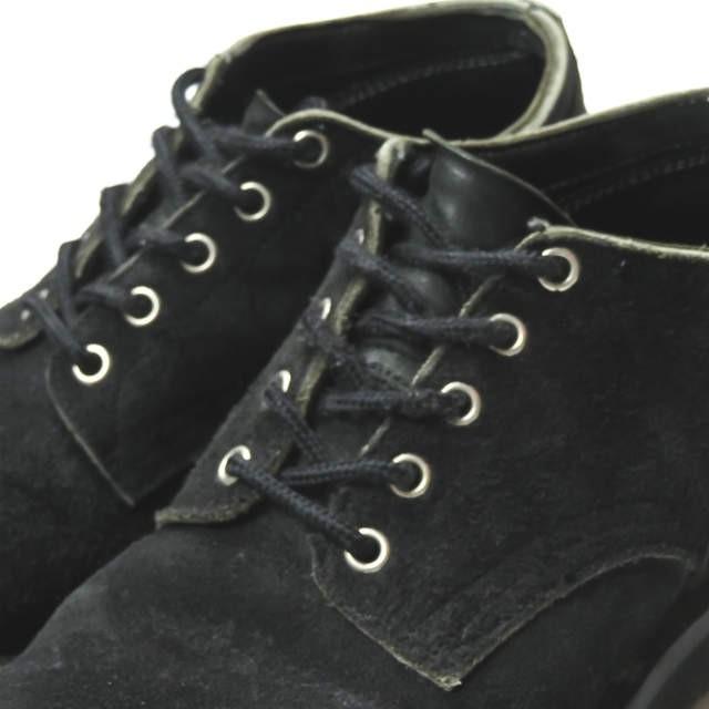 ハソーンブーツ ネペンテス HATHORN BOOTS x NEPENTHES WORK BOOT OXFORD オックスフォードワークブーツ US8.5(26.5cm) ブラック スエード シューズ |  | 07