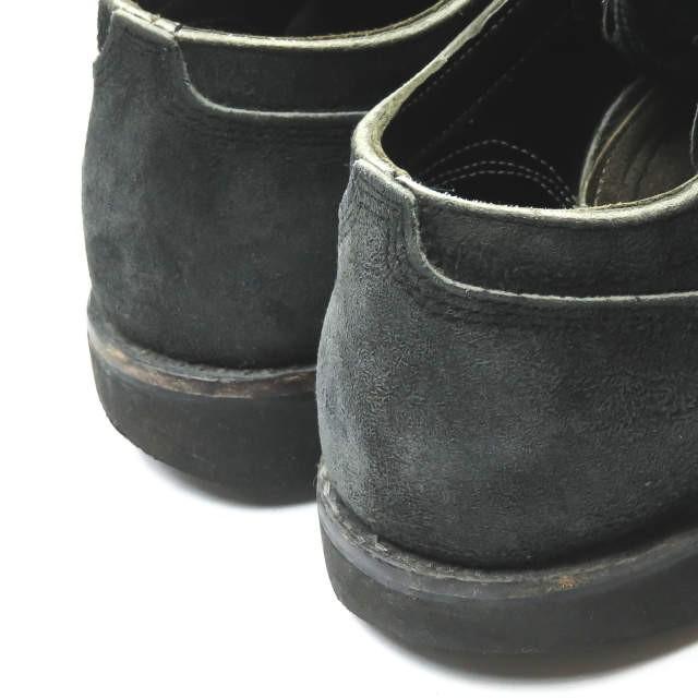 ハソーンブーツ ネペンテス HATHORN BOOTS x NEPENTHES WORK BOOT OXFORD オックスフォードワークブーツ US8.5(26.5cm) ブラック スエード シューズ |  | 09