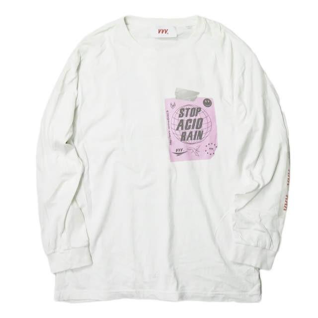 ヴェニ ヴェディ ヴィチ インターナショナルギャラリービームス Veni Vedi Vici x International Gallery BEAMS ACID RAIN プリントロングスリーブTシャツ | 