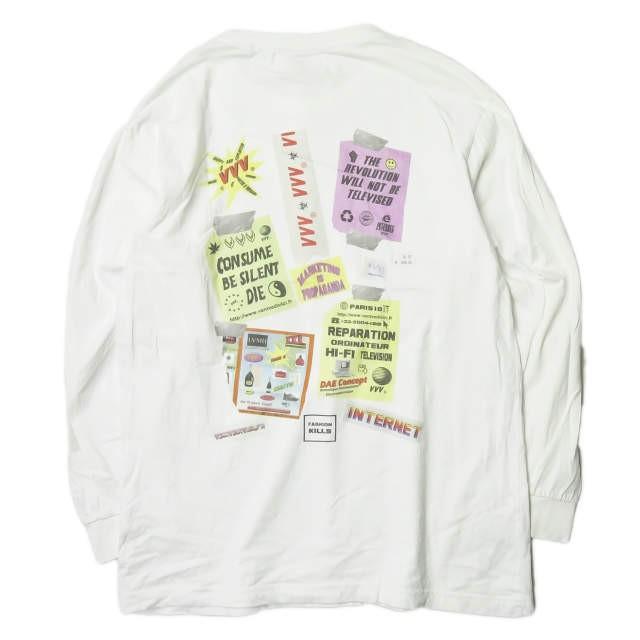 ヴェニ ヴェディ ヴィチ インターナショナルギャラリービームス Veni Vedi Vici x International Gallery BEAMS ACID RAIN プリントロングスリーブTシャツ |  | 01