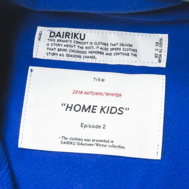 ダイリク DAIRIKU 18AW 日本製 Dolman Sleeve Fleece Sweater ドルマン 