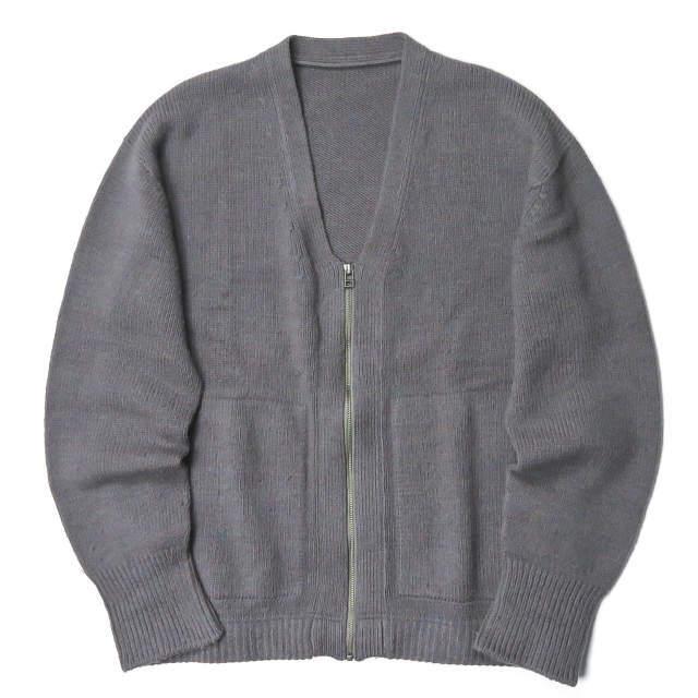 クレプスキュール Crepuscule 日本製 ウールvネックジップカーディガン 1603 014 2 グレー 長袖 ニット トップス Mc Loopヤフーショッピング店 通販 Yahoo ショッピング