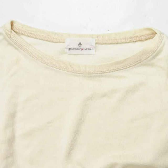 ガーデンズオブパラダイス gardens of paradise 日本製 ボーダーロングスリーブカットソー 1 オフホワイト/ブラック 長袖 Tシャツ トップス |  | 03