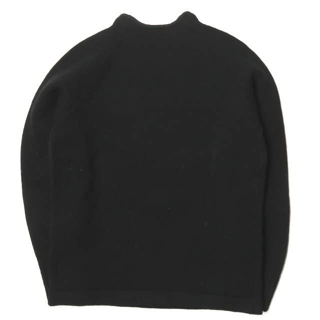 ネセサリーオアアンネセサリー Necessary or unnecessary VOLCANO ボルケーノ クルーネックニット 90011109 M ブラック セーター ウール トップス |  | 01