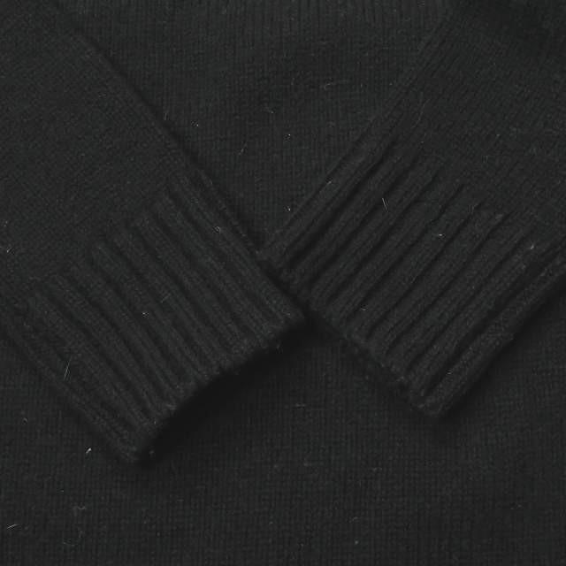 ネセサリーオアアンネセサリー Necessary or unnecessary VOLCANO ボルケーノ クルーネックニット 90011109 M ブラック セーター ウール トップス |  | 05