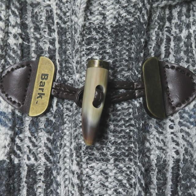 バーク BARK イタリア製 ニットダッフルコート 001316178-0006