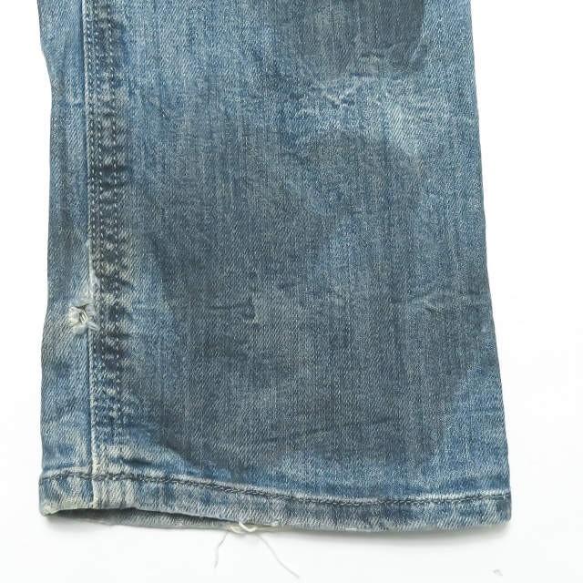 ディーゼル DIESEL イタリア製 THANAZ 0061E STRETCH ペイント加工 スキニーデニムパンツ 27 ブルー 5ポケット ジッパーフライ ボトムス |  | 12