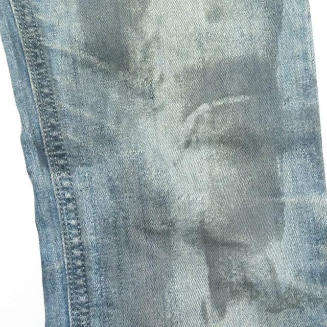 ディーゼル DIESEL イタリア製 THANAZ 0061E STRETCH ペイント加工 スキニーデニムパンツ 27 ブルー 5ポケット ジッパーフライ ボトムス |  | 07