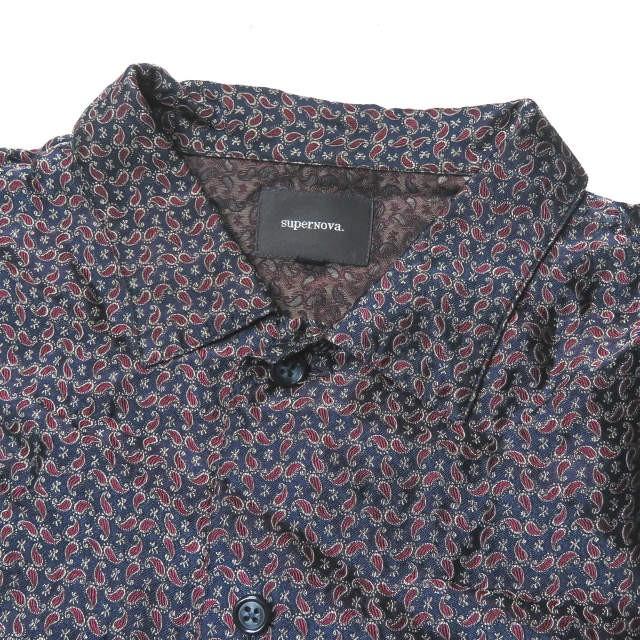ラウンド aid-umeda.com supernova ペイズリージャガード 19ss