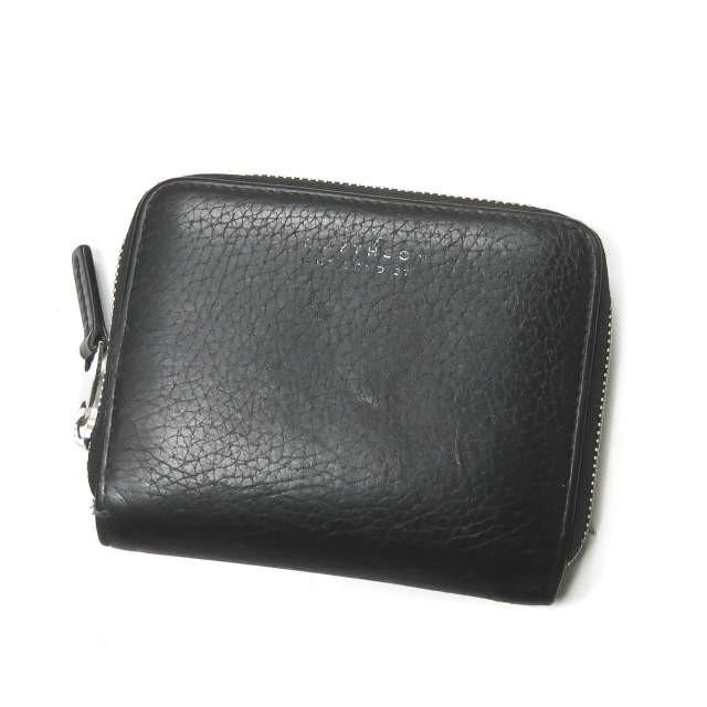 スマイソン Smythson イタリア製 Burlington Zip Coin Purse ラウンドジップコインケース カード入れ付き ブラック 財布 ウォレット Mc Loopヤフーショッピング店 通販 Yahoo ショッピング