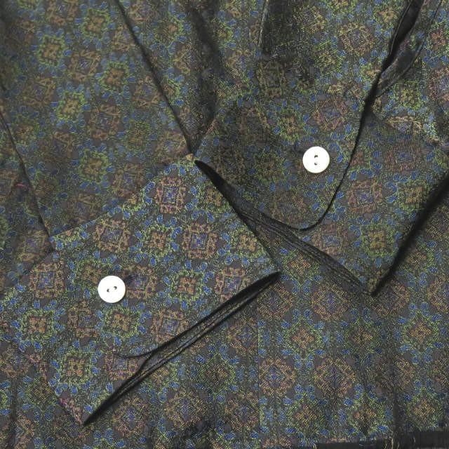 ニードルス Needles 19AW 日本製 C/O Classic Shirt-Cupura Jacquard